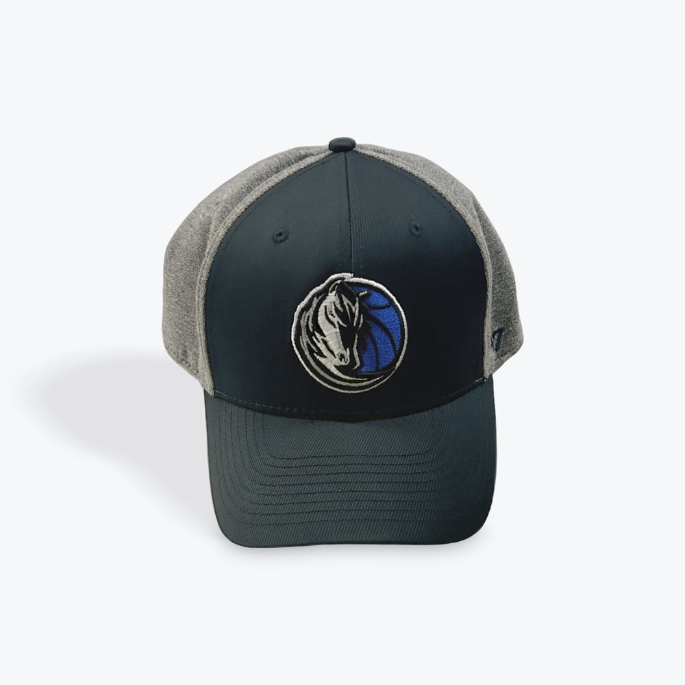 Dallas Mavericks Men's Gray and Blue Cap